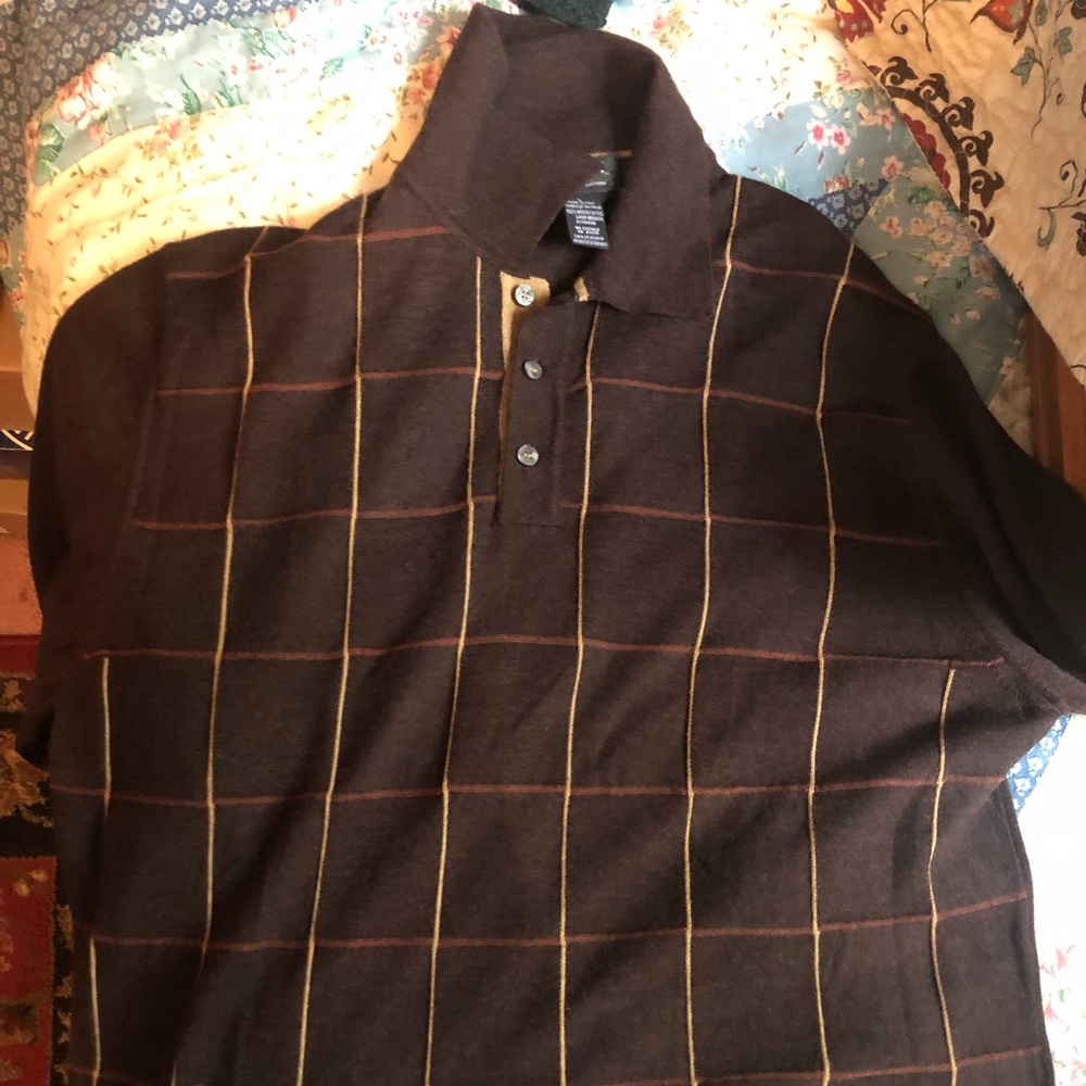 Alberto zimni Italian designer long sleeve polo